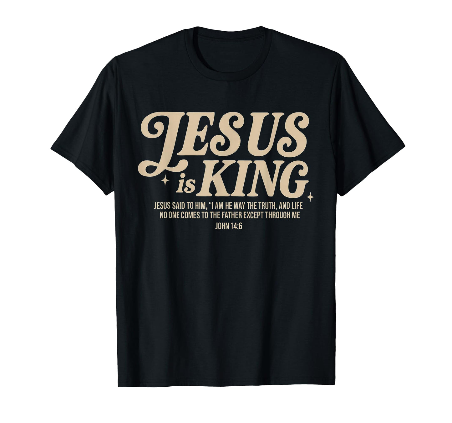 Vintage Retro Jesus is King Name Gift for Men Women Kid T-Shirt
