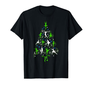 Christmas Ballet Tree Men Women Kids Funny Ballet T-Shirt