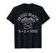 2 Fishes 5 Breads Jesus Feeds The 5000 Christian Jesus Math T-Shirt