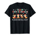 Groovy Team Tiny Reindeer Labor & Delivery Nurse Christmas T-Shirt