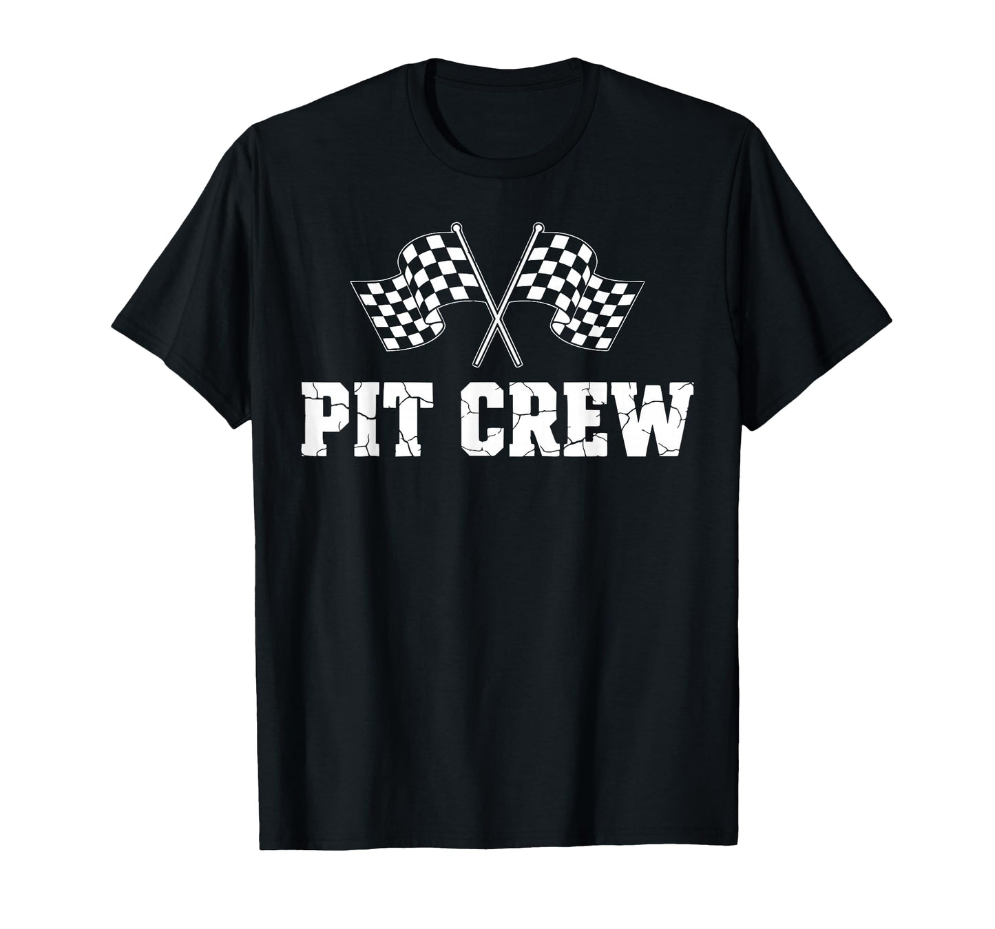 Pit Crew Race Car Birthday Party Family Matching Car Racing T-Shirt