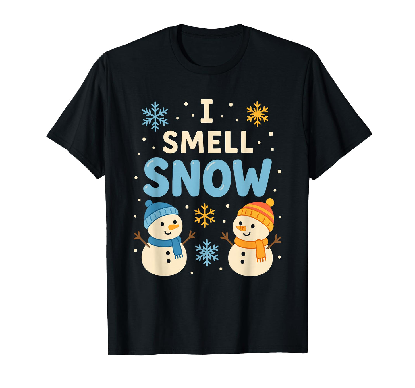 I Smell Snow Winter Christmas T-Shirt