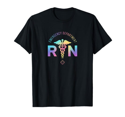 Nurse Emergency Department RN Caduceus Emergency Room T-Shirt