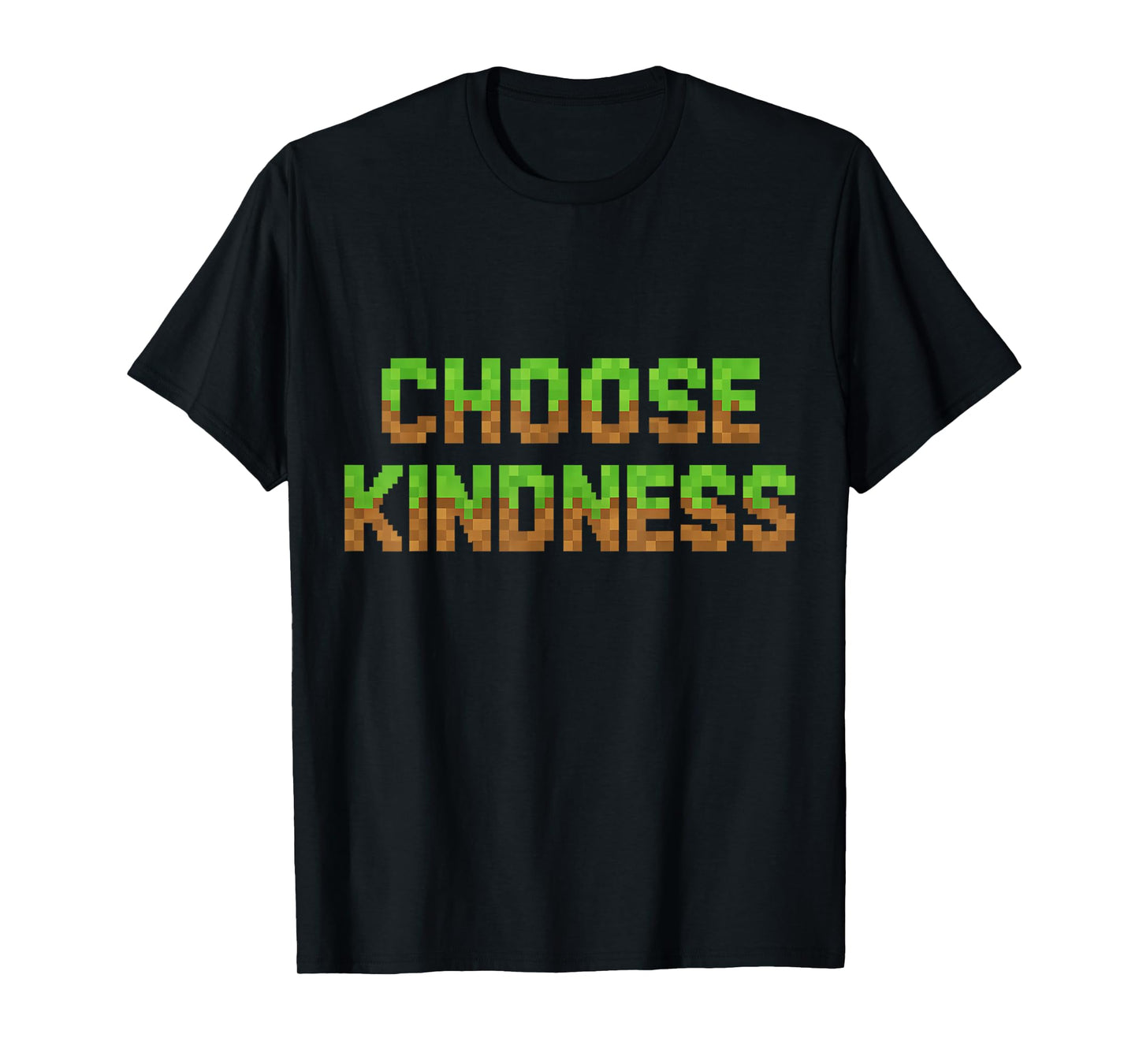 Choose Kindness Day Boys Teen Kids Pixel Video Game Be Kind T-Shirt