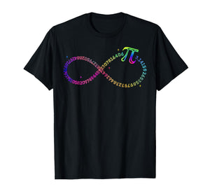 Happy Pi Day 3.14 Infinity Pi Symbol Boy Girl Math Teacher T-Shirt