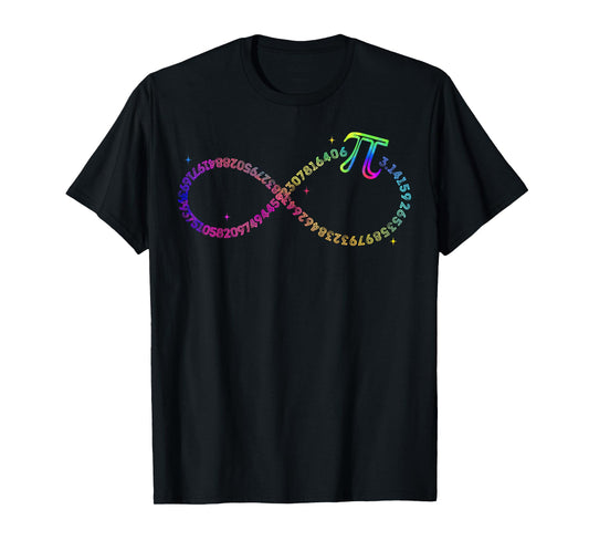 Happy Pi Day 3.14 Infinity Pi Symbol Boy Girl Math Teacher T-Shirt