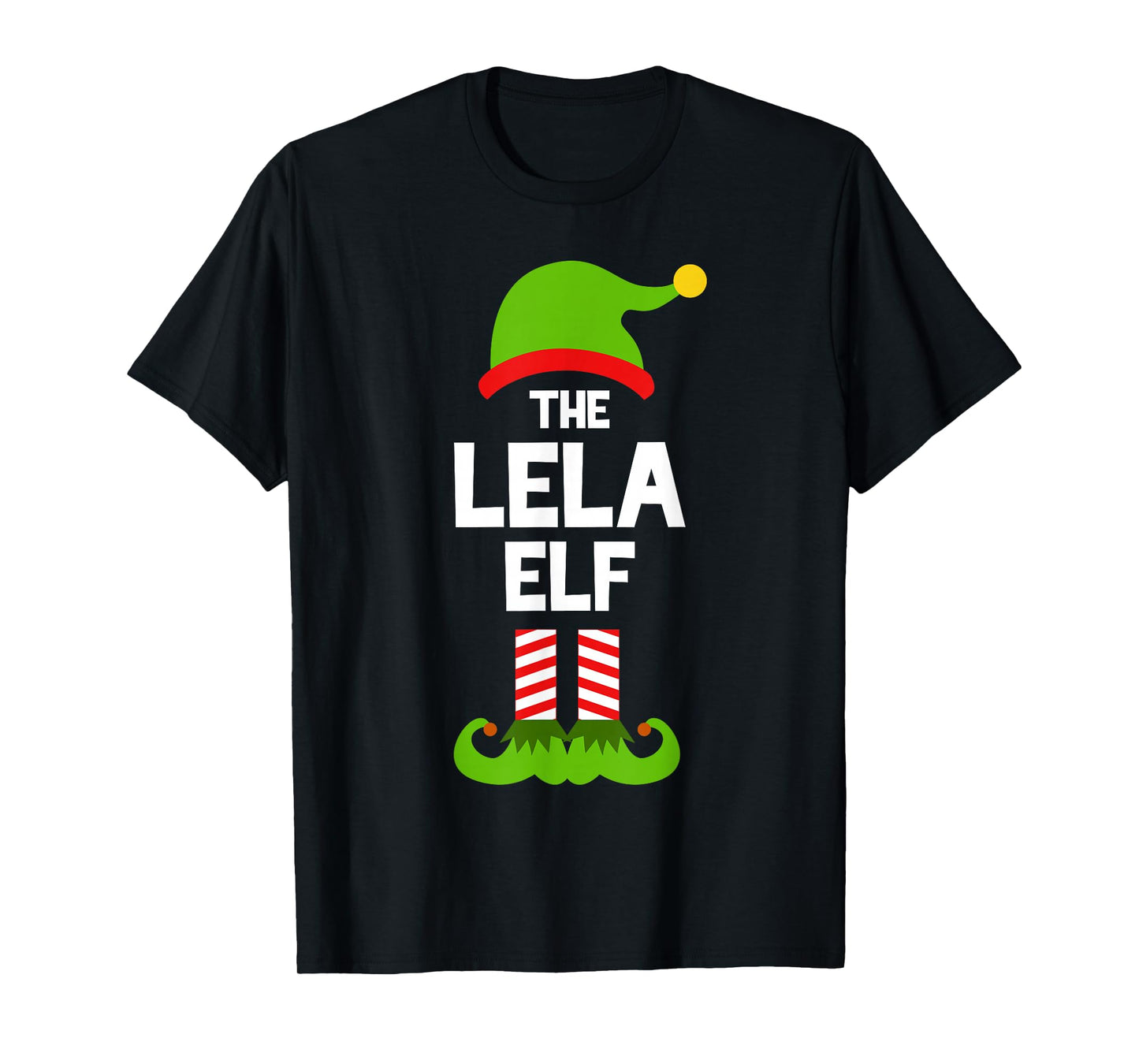 I'm The Lela Elf Christmas Family Pajama Funny T-Shirt