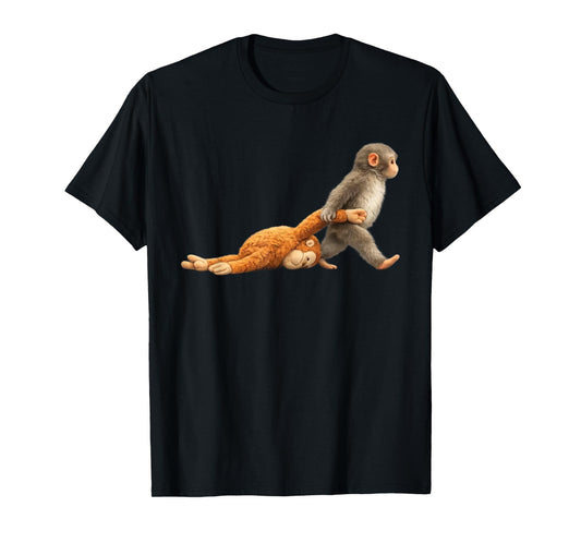 Sweet Baby Monkey Punch Fighter Viral Monkey Meme T-Shirt