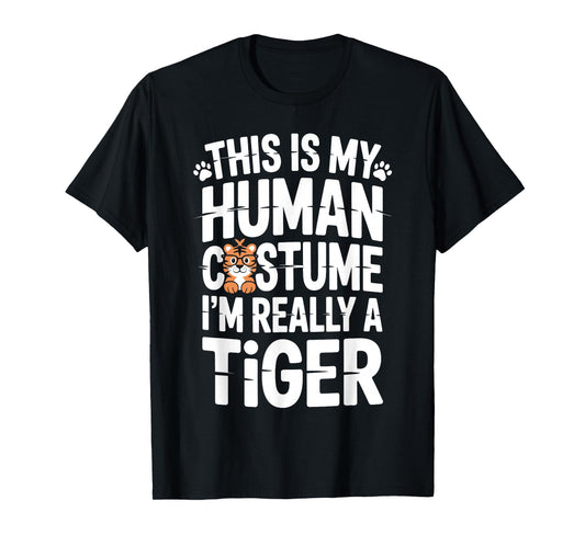 Funny Tiger Art for Men Women Boys Girls Animal Tiger Lover T-Shirt