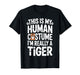 Funny Tiger Art for Men Women Boys Girls Animal Tiger Lover T-Shirt
