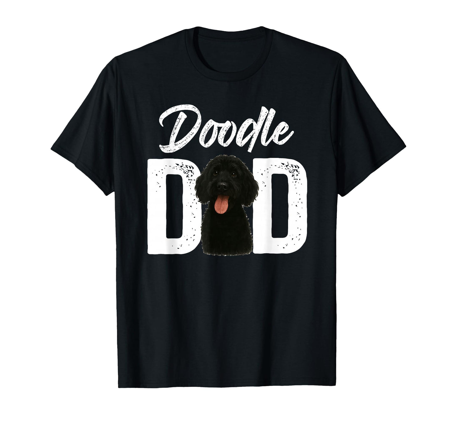 Black Goldendoodle Dad Black Doodle Owner T-Shirt
