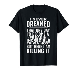 Funny Trivia Art for Men Women Trivia Night Trivia Lovers T-Shirt