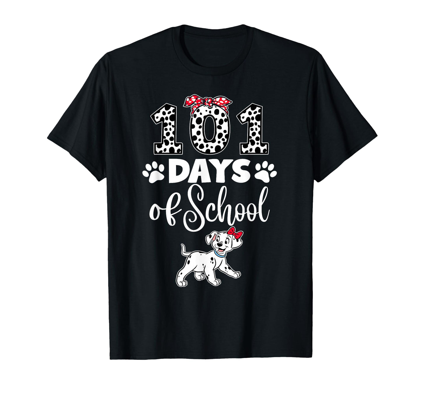 Happy 101 Days School Cute Dog 100 Days Smarter Student Kids T-Shirt