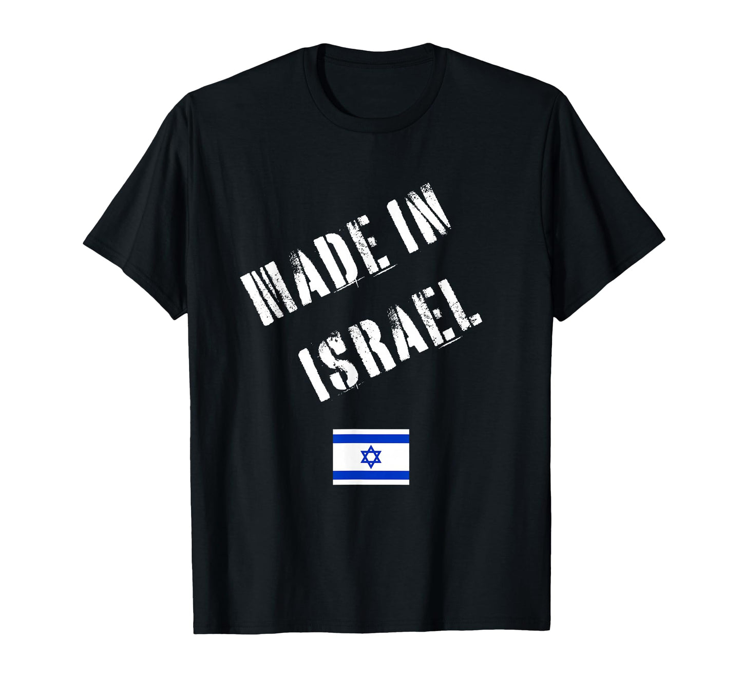Made in Israel with Flag Funny T-Shirt