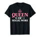 Queen of Social Work Crown Social Worker Women T-Shirt