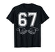 Funny 67 Meme Costume Six Seven Halloween Gen Z T-Shirt