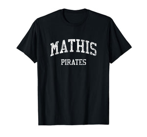 Mathis High School HS Mathis TX Vintage Sports T-Shirt