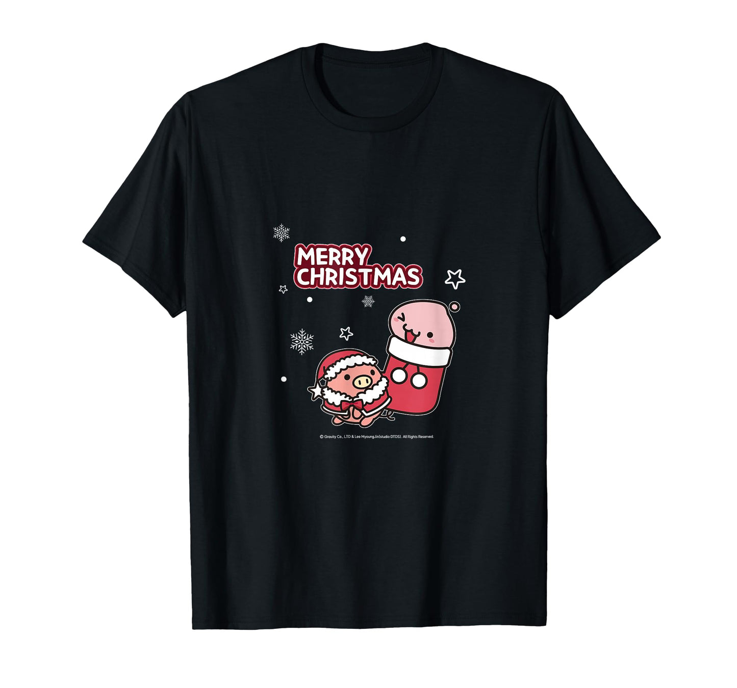 [2025 Christmas] Ragnarok Savage Babe & Stocking Poring T-Shirt
