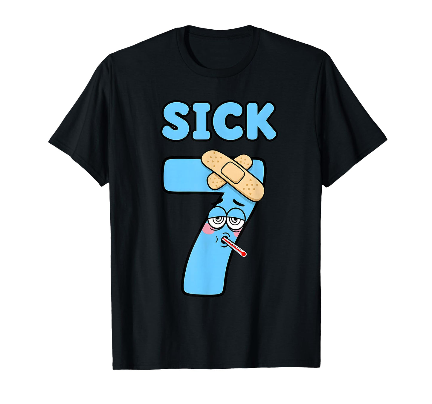 Sick Seven Meme Tee 67 Six Seven Funny Wordplay T-Shirt