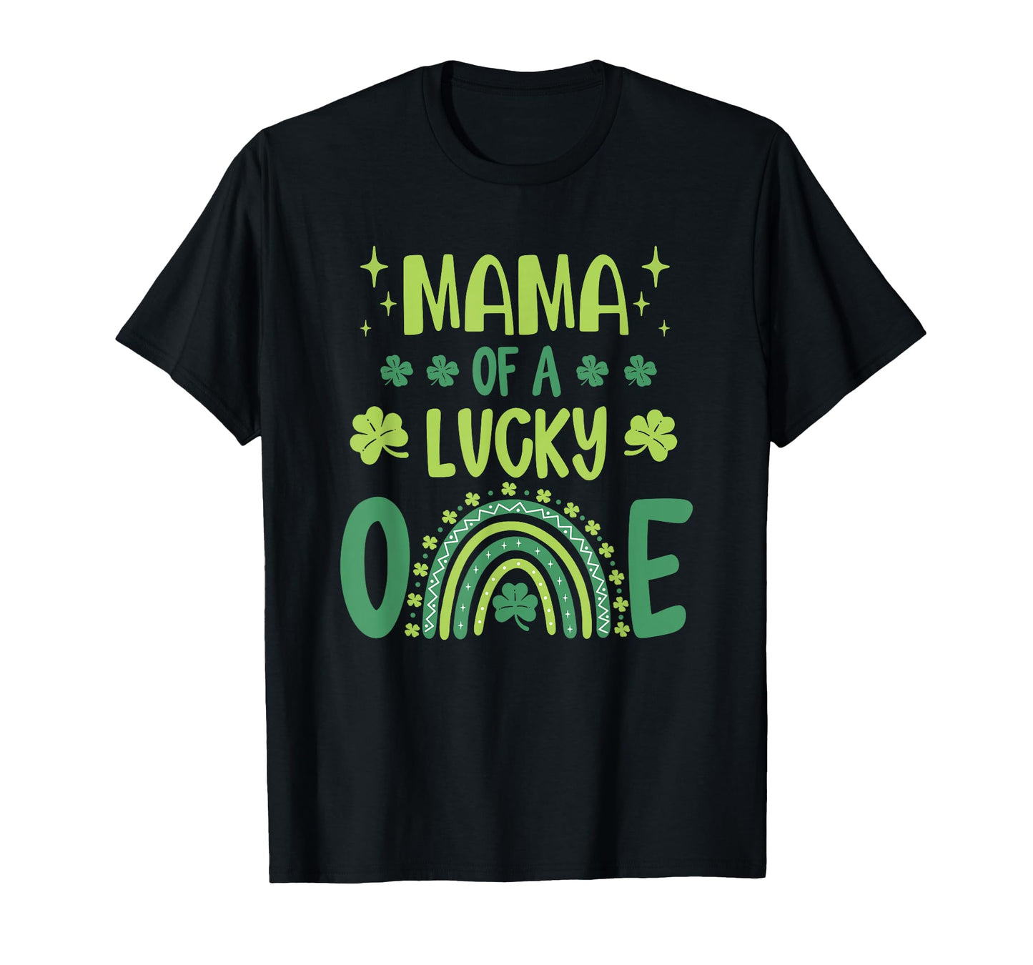 Mama of The Lucky One First Birthday St Patrick's Day T-Shirt