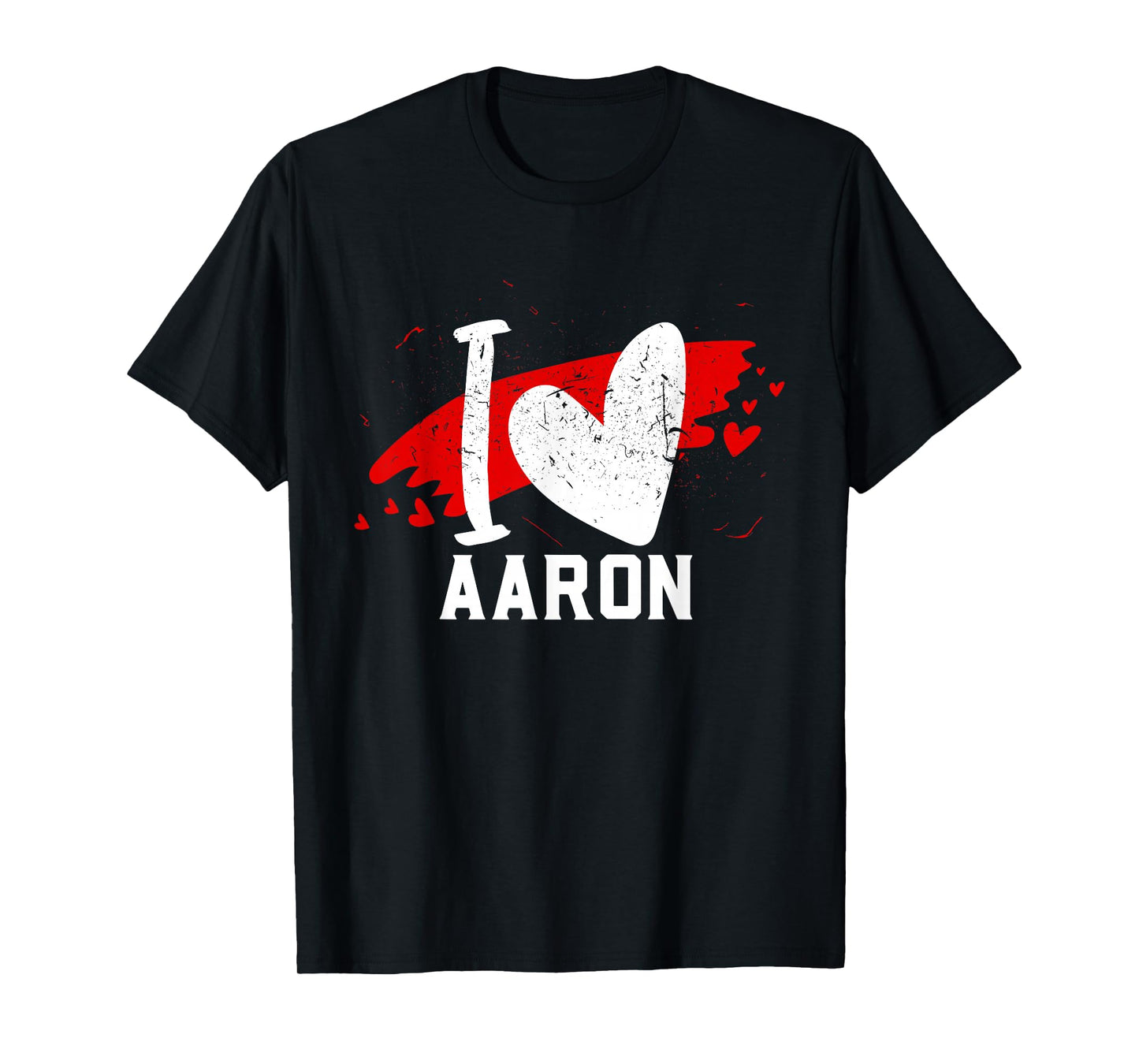 I Love Aaron T-Shirt I Heart Aaron T-Shirt