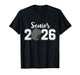 Vintage Class of 2026 Hockey Senior 2026 Graduation 2026 T-Shirt