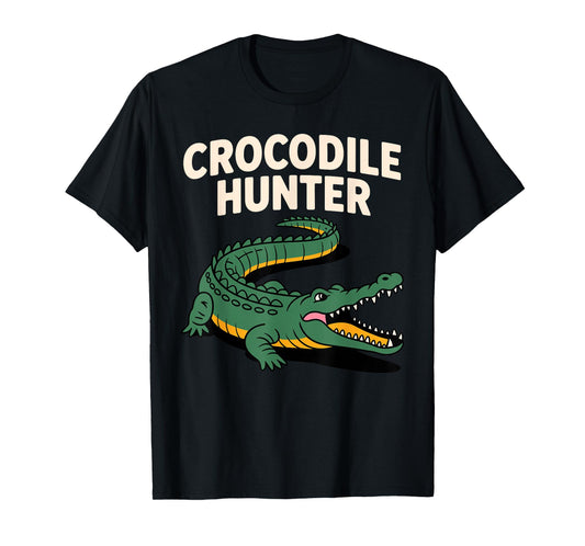 Funny Crocodile Design for Men Women Kids Crocodile Lover T-Shirt