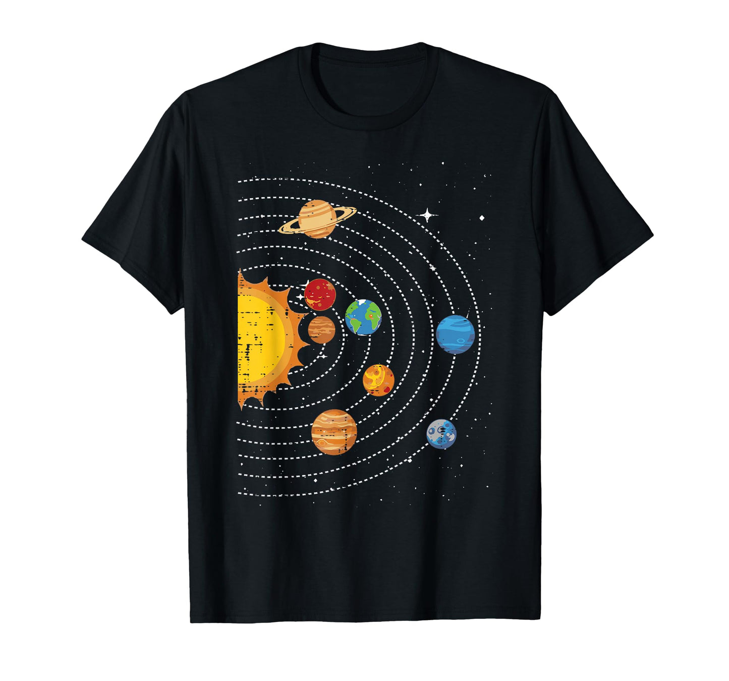 Sun Planets Solar System Space Universe Galaxy Men Women Kid T-Shirt