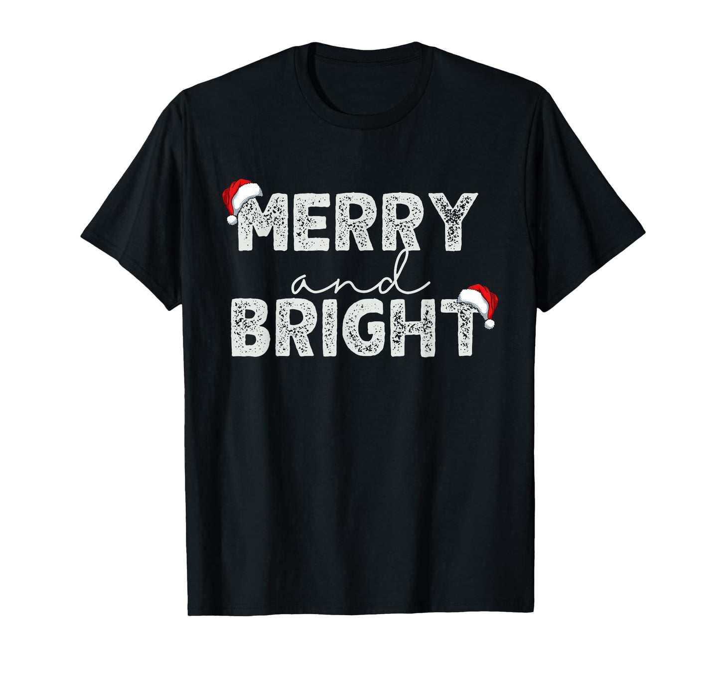Funny I'm Trying to Feel Merry and Bright Couples Matching T-Shirt