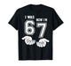 7 Year Old Birthday Shirt was 6 Now I'm 7 67 Funny for Kids T-Shirt