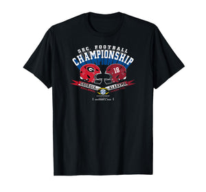 Georgia vs Alabama SEC Championship 2025 Football T-Shirt
