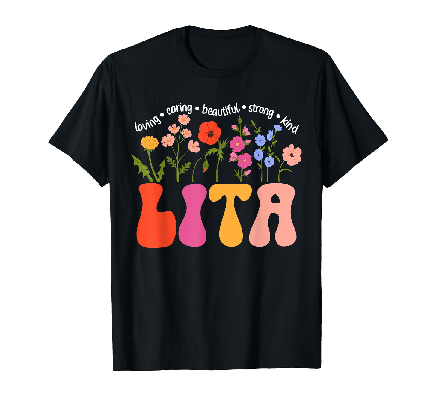 Lita Appreciation Lita Grandma Lita Grandmother T-Shirt