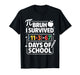 I Survived 100 Days School Bruh Math Equation 100 67 Meme T-Shirt