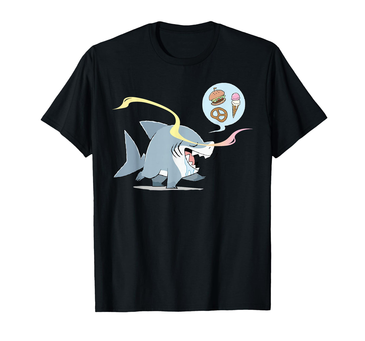 Marvel Jeff The Land Shark Hunting for Snacks T-Shirt