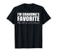 I'm Grandma's Favorite She Told Me Not to Tell You Christmas T-Shirt
