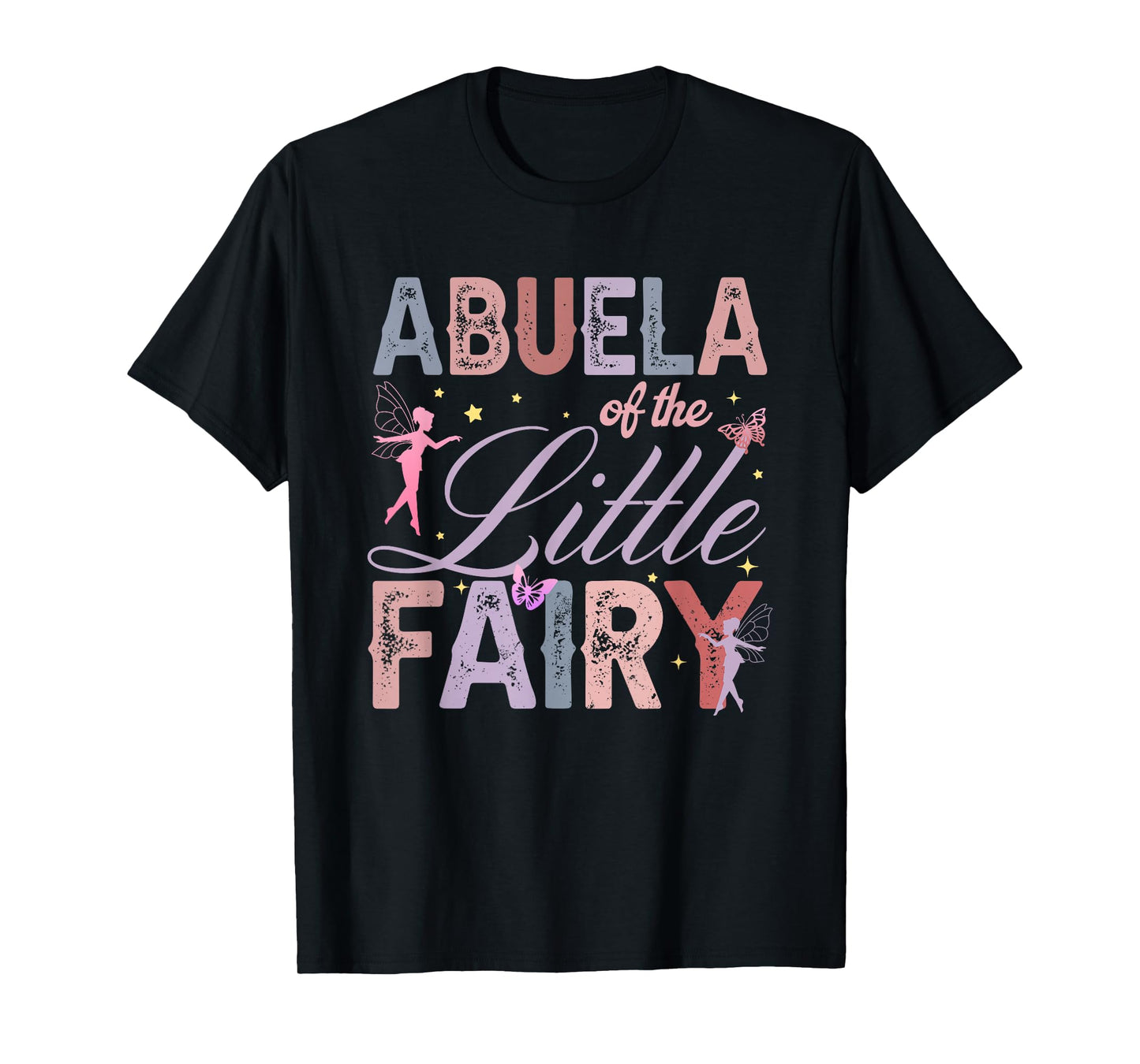 Abuela of The Little Fairy 1St Birthday Girl Fairytale T-Shirt