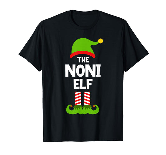 I'm The Noni Elf Christmas Family Pajama Funny T-Shirt