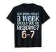 How Many Nights a Week Should You Read 6-7 Meme Book Lover T-Shirt