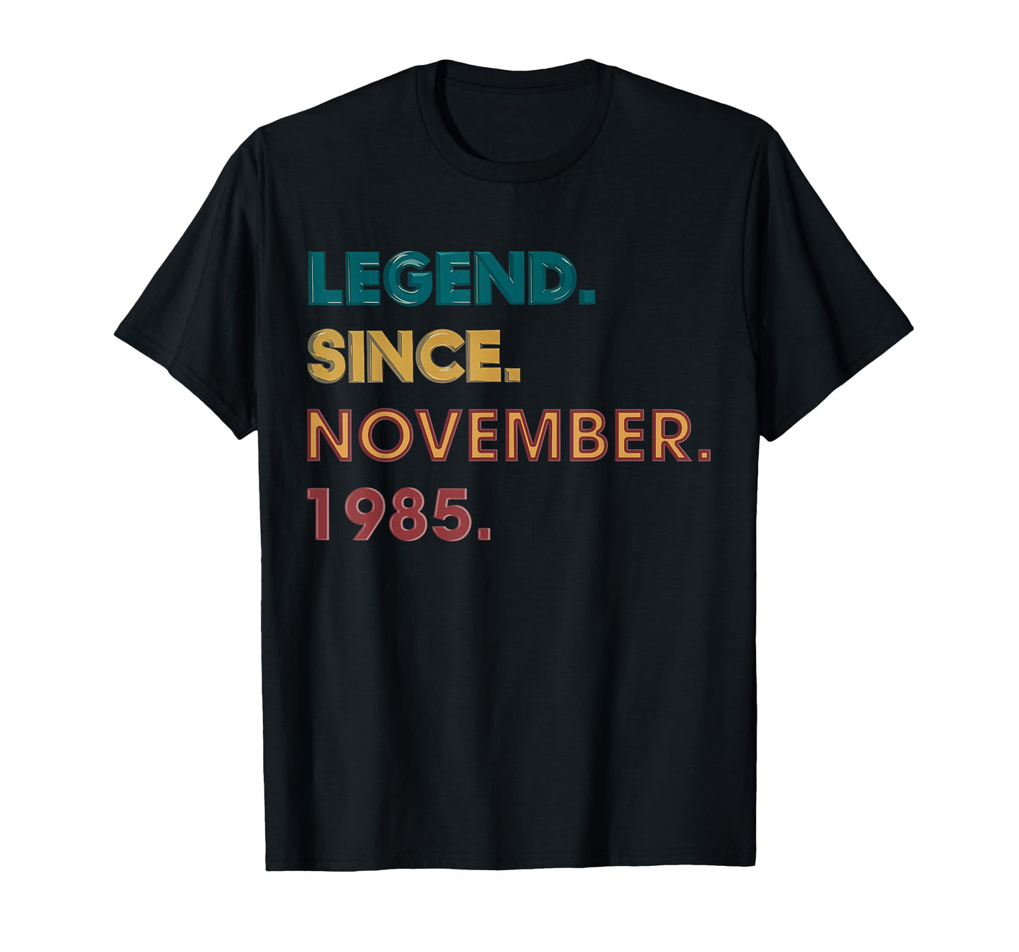 Legend 1985 40th Birthday Gifts for Men Women 40 Year Old T-Shirt