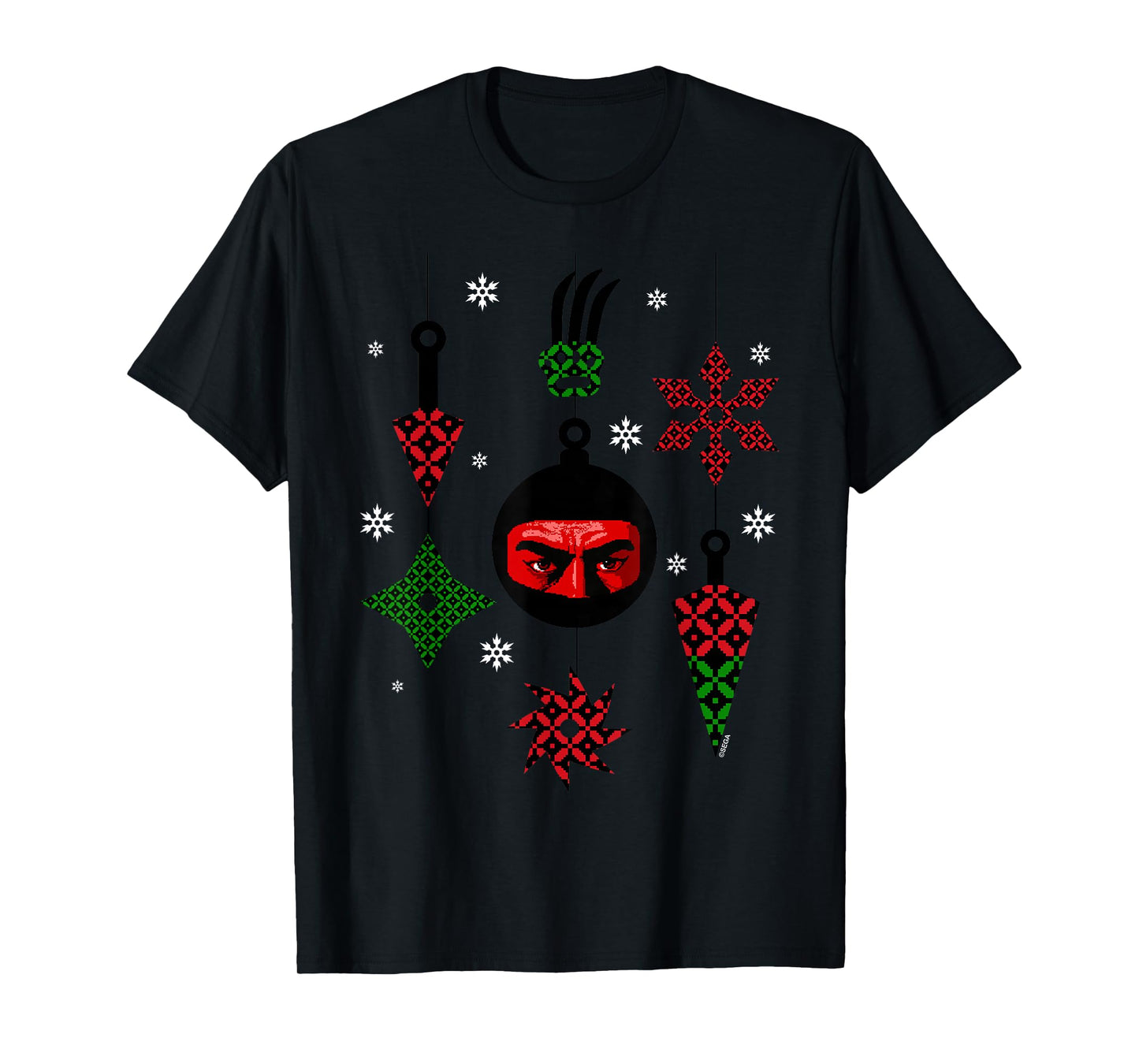 Shinobi - Holiday Ornaments SEGA T-Shirt