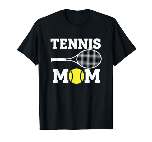 Tennis Mom Team Parent Proud Mom of A Tennis Player T-Shirt