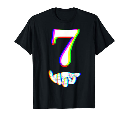 Number 7 Matching 67 Meme Halloween Costume Men Women Kids T-Shirt