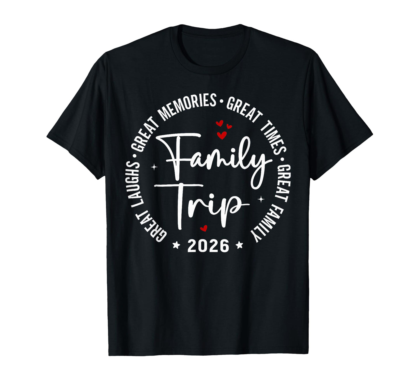 Family Trip Vacation 2026 Matching Group T-Shirt