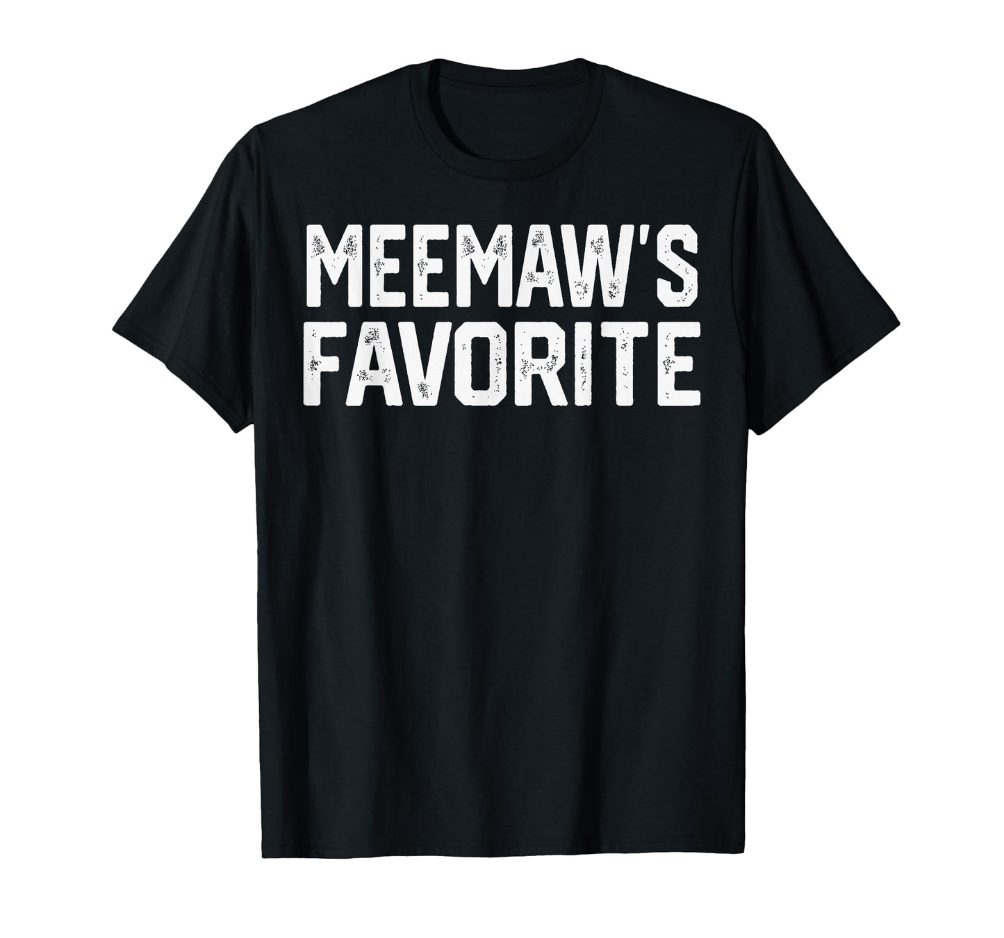 Meemaw’S Favorite Funny Grandparent Grandchild Vintage T-Shirt