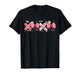 Valentine Nurse XOXO Pink Bow Stethoscope RN PCT CNA Women T-Shirt