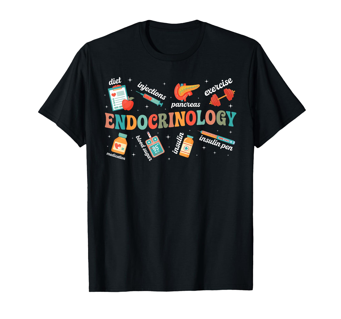 Endocrinology Nurse Appreciation Endo Nurse Endocrine Nurse T-Shirt