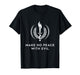 Make No Peace with Evil Tshirt Archangel Michael Jesus God T-Shirt
