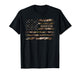 Seester Sister Family Camo Distressed American Flag T-Shirt