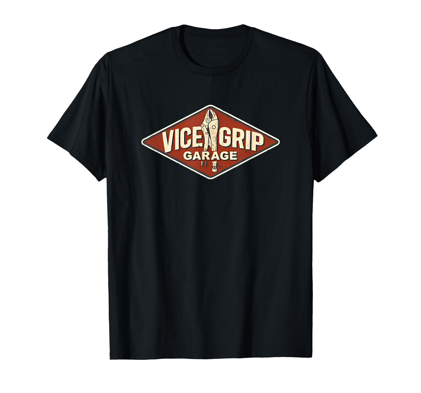 Vice Grip Garage Mechanic Dad Joke Handyman Grandpa Funny T-Shirt