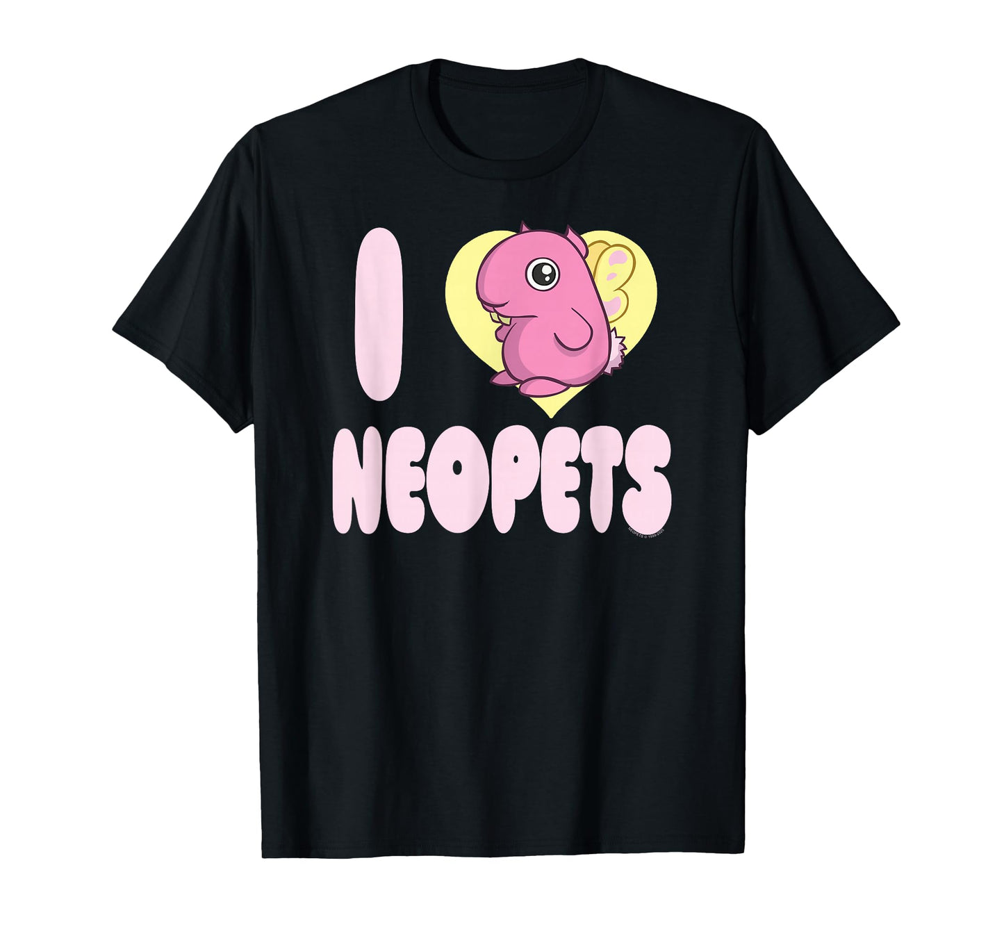 Neopets I Heart Neopia Meepit Cute Retro Virtual Pets T-Shirt